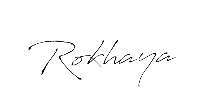 Once you've used our free online signature maker to create your best signature Antro_Vectra style, it's time to enjoy all of the benefits that Rokhaya name signing documents. Rokhaya signature style 6 images and pictures png