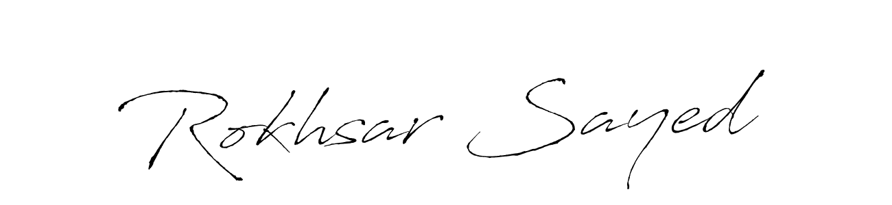 Similarly Antro_Vectra is the best handwritten signature design. Signature creator online .You can use it as an online autograph creator for name Rokhsar Sayed. Rokhsar Sayed signature style 6 images and pictures png