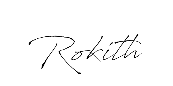 You should practise on your own different ways (Antro_Vectra) to write your name (Rokith) in signature. don't let someone else do it for you. Rokith signature style 6 images and pictures png