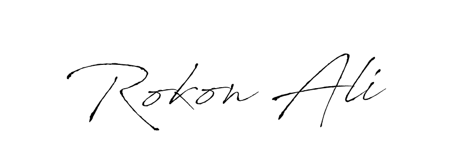 Here are the top 10 professional signature styles for the name Rokon Ali. These are the best autograph styles you can use for your name. Rokon Ali signature style 6 images and pictures png