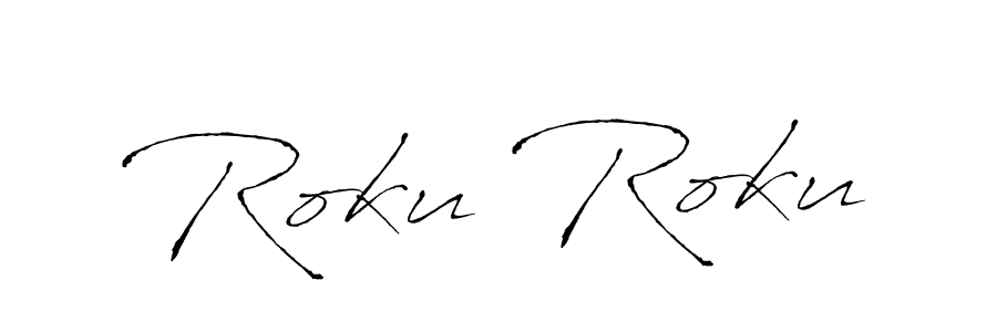 Check out images of Autograph of Roku Roku name. Actor Roku Roku Signature Style. Antro_Vectra is a professional sign style online. Roku Roku signature style 6 images and pictures png