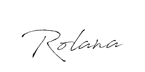 Antro_Vectra is a professional signature style that is perfect for those who want to add a touch of class to their signature. It is also a great choice for those who want to make their signature more unique. Get Rolana name to fancy signature for free. Rolana signature style 6 images and pictures png