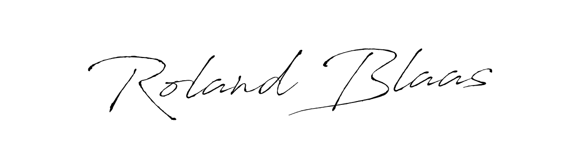 How to make Roland Blaas name signature. Use Antro_Vectra style for creating short signs online. This is the latest handwritten sign. Roland Blaas signature style 6 images and pictures png