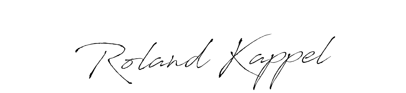 Create a beautiful signature design for name Roland Kappel. With this signature (Antro_Vectra) fonts, you can make a handwritten signature for free. Roland Kappel signature style 6 images and pictures png