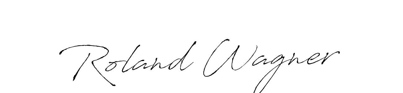 Make a beautiful signature design for name Roland Wagner. Use this online signature maker to create a handwritten signature for free. Roland Wagner signature style 6 images and pictures png