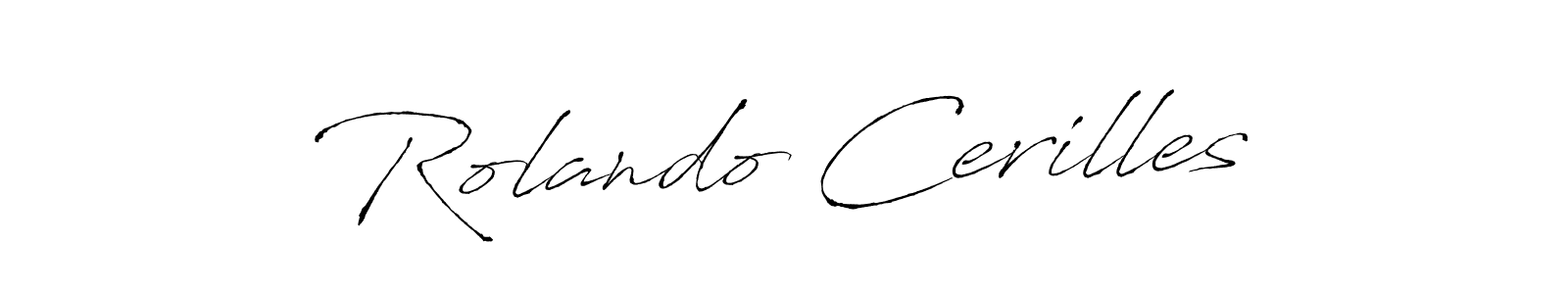 Also You can easily find your signature by using the search form. We will create Rolando Cerilles name handwritten signature images for you free of cost using Antro_Vectra sign style. Rolando Cerilles signature style 6 images and pictures png