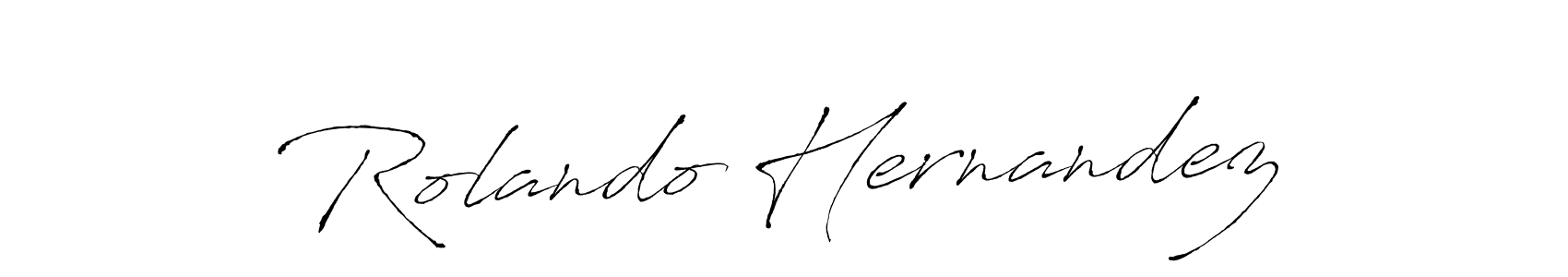 Create a beautiful signature design for name Rolando Hernandez. With this signature (Antro_Vectra) fonts, you can make a handwritten signature for free. Rolando Hernandez signature style 6 images and pictures png