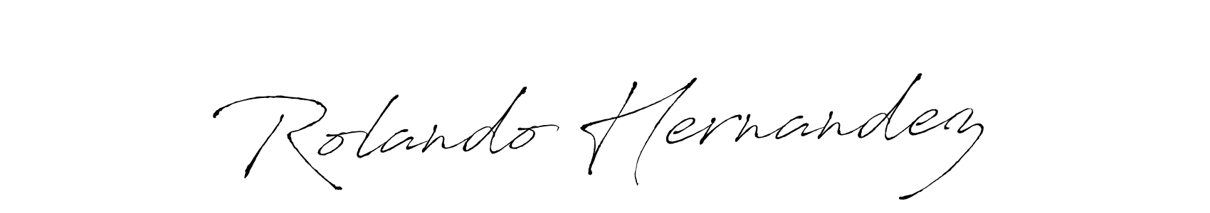 Create a beautiful signature design for name Rolando Hernandez. With this signature (Antro_Vectra) fonts, you can make a handwritten signature for free. Rolando Hernandez signature style 6 images and pictures png