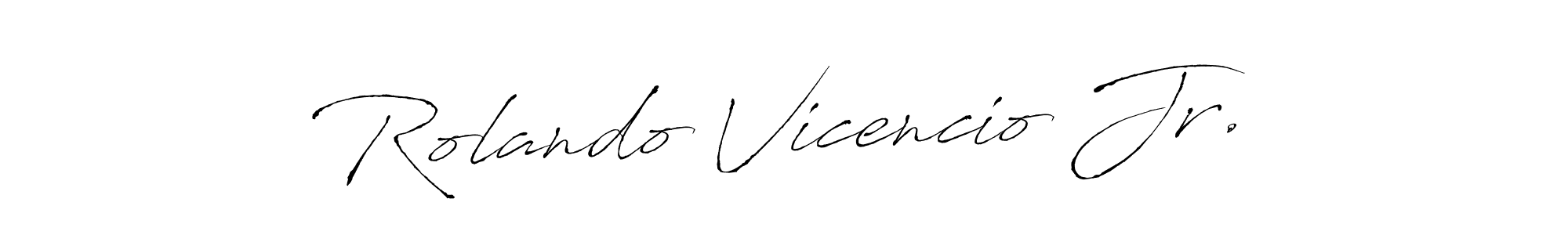 Once you've used our free online signature maker to create your best signature Antro_Vectra style, it's time to enjoy all of the benefits that Rolando Vicencio Jr. name signing documents. Rolando Vicencio Jr. signature style 6 images and pictures png