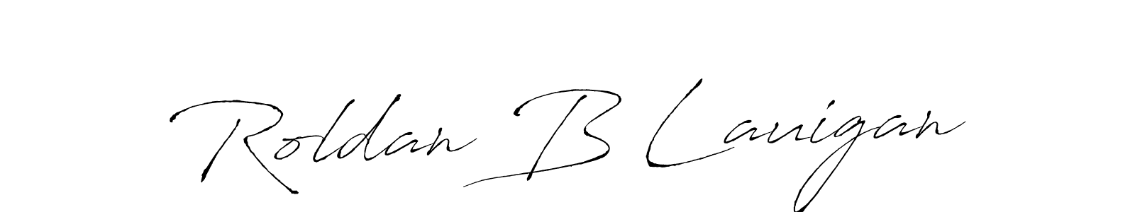 Once you've used our free online signature maker to create your best signature Antro_Vectra style, it's time to enjoy all of the benefits that Roldan B Lauigan name signing documents. Roldan B Lauigan signature style 6 images and pictures png