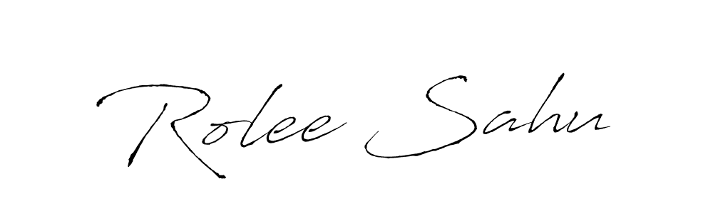 Make a short Rolee Sahu signature style. Manage your documents anywhere anytime using Antro_Vectra. Create and add eSignatures, submit forms, share and send files easily. Rolee Sahu signature style 6 images and pictures png