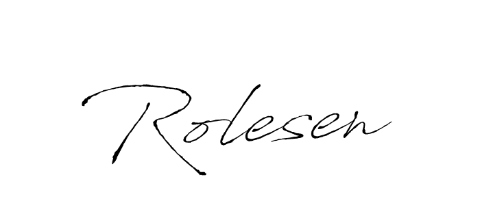 Make a beautiful signature design for name Rolesen. Use this online signature maker to create a handwritten signature for free. Rolesen signature style 6 images and pictures png