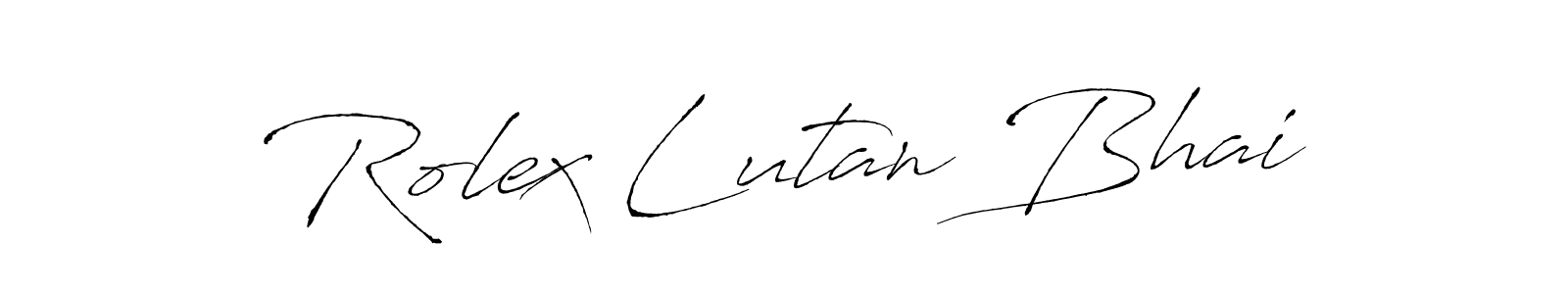 Best and Professional Signature Style for Rolex Lutan Bhai. Antro_Vectra Best Signature Style Collection. Rolex Lutan Bhai signature style 6 images and pictures png