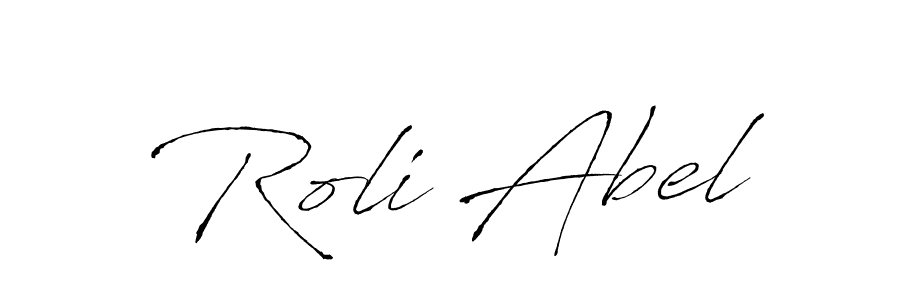 Antro_Vectra is a professional signature style that is perfect for those who want to add a touch of class to their signature. It is also a great choice for those who want to make their signature more unique. Get Roli Abel name to fancy signature for free. Roli Abel signature style 6 images and pictures png