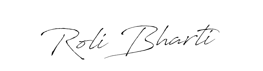 Also You can easily find your signature by using the search form. We will create Roli Bharti name handwritten signature images for you free of cost using Antro_Vectra sign style. Roli Bharti signature style 6 images and pictures png