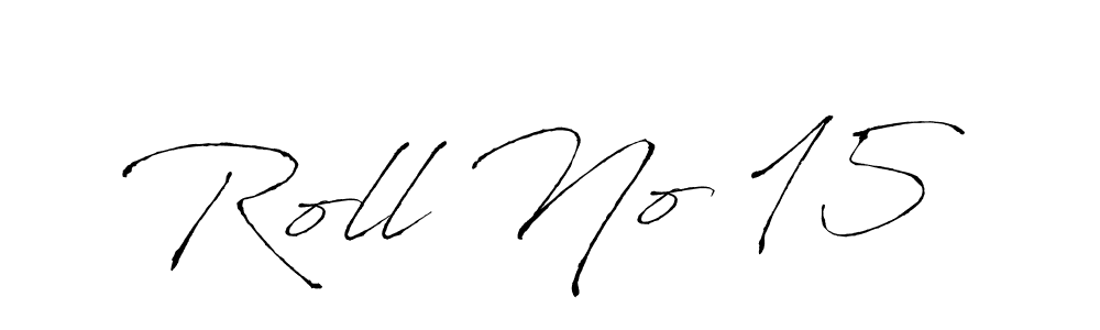 How to Draw Roll No 15 signature style? Antro_Vectra is a latest design signature styles for name Roll No 15. Roll No 15 signature style 6 images and pictures png