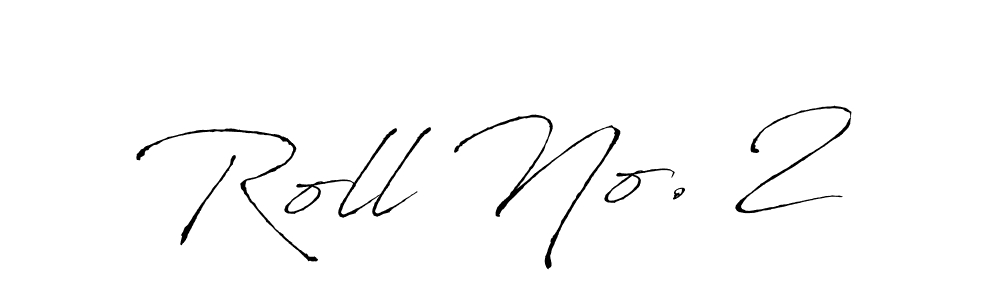 Make a beautiful signature design for name Roll No. 2. Use this online signature maker to create a handwritten signature for free. Roll No. 2 signature style 6 images and pictures png