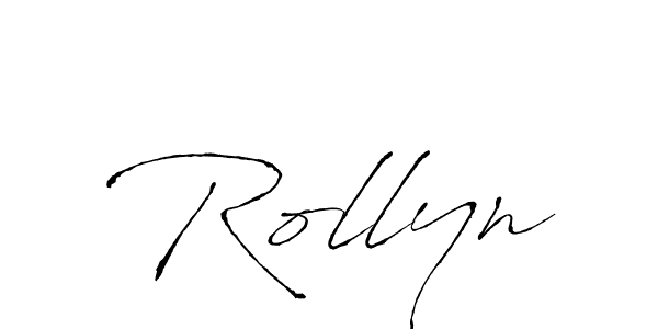 Antro_Vectra is a professional signature style that is perfect for those who want to add a touch of class to their signature. It is also a great choice for those who want to make their signature more unique. Get Rollyn name to fancy signature for free. Rollyn signature style 6 images and pictures png