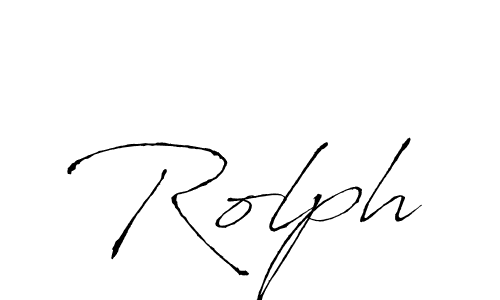 Design your own signature with our free online signature maker. With this signature software, you can create a handwritten (Antro_Vectra) signature for name Rolph. Rolph signature style 6 images and pictures png