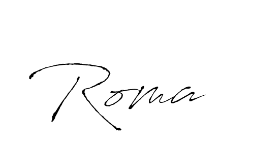 You should practise on your own different ways (Antro_Vectra) to write your name (Roma ) in signature. don't let someone else do it for you. Roma  signature style 6 images and pictures png