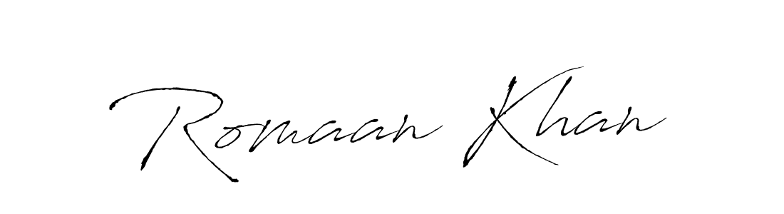 See photos of Romaan Khan official signature by Spectra . Check more albums & portfolios. Read reviews & check more about Antro_Vectra font. Romaan Khan signature style 6 images and pictures png