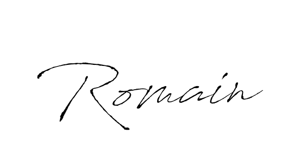 You can use this online signature creator to create a handwritten signature for the name Romain. This is the best online autograph maker. Romain signature style 6 images and pictures png