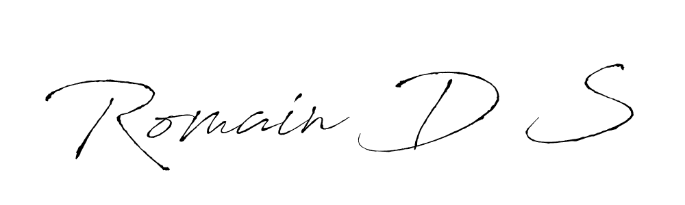 See photos of Romain D S official signature by Spectra . Check more albums & portfolios. Read reviews & check more about Antro_Vectra font. Romain D S signature style 6 images and pictures png