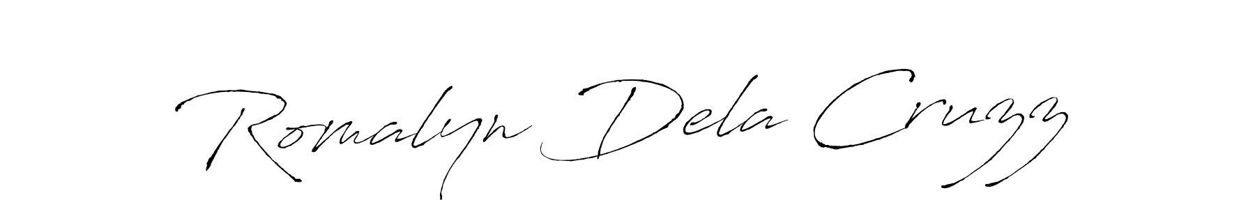 Similarly Antro_Vectra is the best handwritten signature design. Signature creator online .You can use it as an online autograph creator for name Romalyn Dela Cruzz. Romalyn Dela Cruzz signature style 6 images and pictures png
