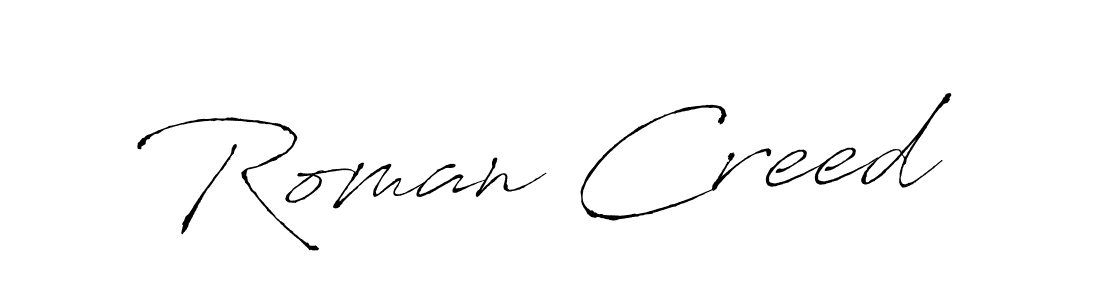 How to make Roman Creed name signature. Use Antro_Vectra style for creating short signs online. This is the latest handwritten sign. Roman Creed signature style 6 images and pictures png