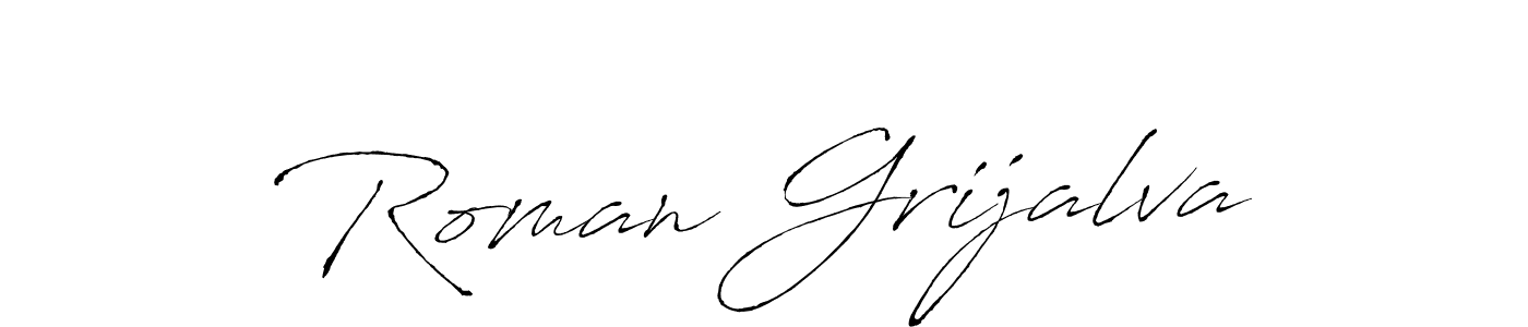 The best way (Antro_Vectra) to make a short signature is to pick only two or three words in your name. The name Roman Grijalva include a total of six letters. For converting this name. Roman Grijalva signature style 6 images and pictures png