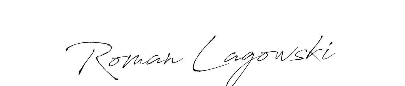 It looks lik you need a new signature style for name Roman Lagowski. Design unique handwritten (Antro_Vectra) signature with our free signature maker in just a few clicks. Roman Lagowski signature style 6 images and pictures png