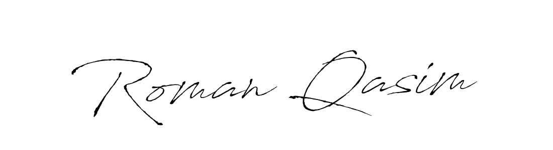 Also we have Roman Qasim name is the best signature style. Create professional handwritten signature collection using Antro_Vectra autograph style. Roman Qasim signature style 6 images and pictures png