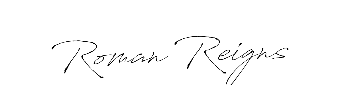 Use a signature maker to create a handwritten signature online. With this signature software, you can design (Antro_Vectra) your own signature for name Roman Reigns. Roman Reigns signature style 6 images and pictures png
