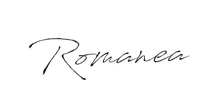 Once you've used our free online signature maker to create your best signature Antro_Vectra style, it's time to enjoy all of the benefits that Romanea name signing documents. Romanea signature style 6 images and pictures png