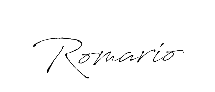 Romario stylish signature style. Best Handwritten Sign (Antro_Vectra) for my name. Handwritten Signature Collection Ideas for my name Romario. Romario signature style 6 images and pictures png