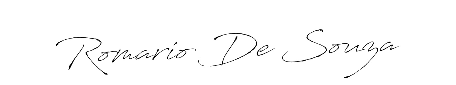 Also You can easily find your signature by using the search form. We will create Romario De Souza name handwritten signature images for you free of cost using Antro_Vectra sign style. Romario De Souza signature style 6 images and pictures png
