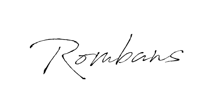 Best and Professional Signature Style for Rombans. Antro_Vectra Best Signature Style Collection. Rombans signature style 6 images and pictures png