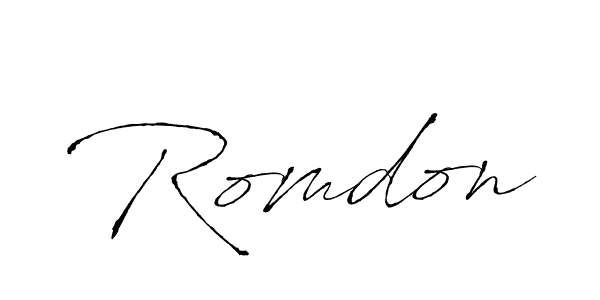 Make a short Romdon signature style. Manage your documents anywhere anytime using Antro_Vectra. Create and add eSignatures, submit forms, share and send files easily. Romdon signature style 6 images and pictures png