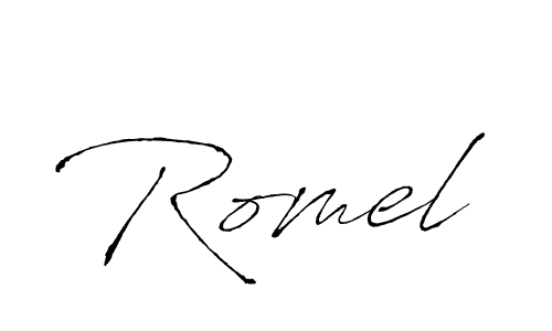 Make a short Romel signature style. Manage your documents anywhere anytime using Antro_Vectra. Create and add eSignatures, submit forms, share and send files easily. Romel signature style 6 images and pictures png