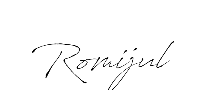 How to Draw Romijul signature style? Antro_Vectra is a latest design signature styles for name Romijul. Romijul signature style 6 images and pictures png