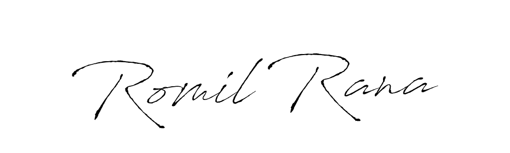 Best and Professional Signature Style for Romil Rana. Antro_Vectra Best Signature Style Collection. Romil Rana signature style 6 images and pictures png