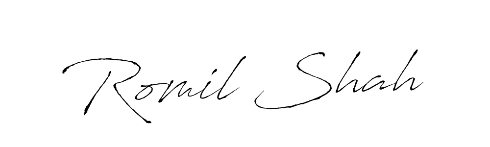 How to Draw Romil Shah signature style? Antro_Vectra is a latest design signature styles for name Romil Shah. Romil Shah signature style 6 images and pictures png