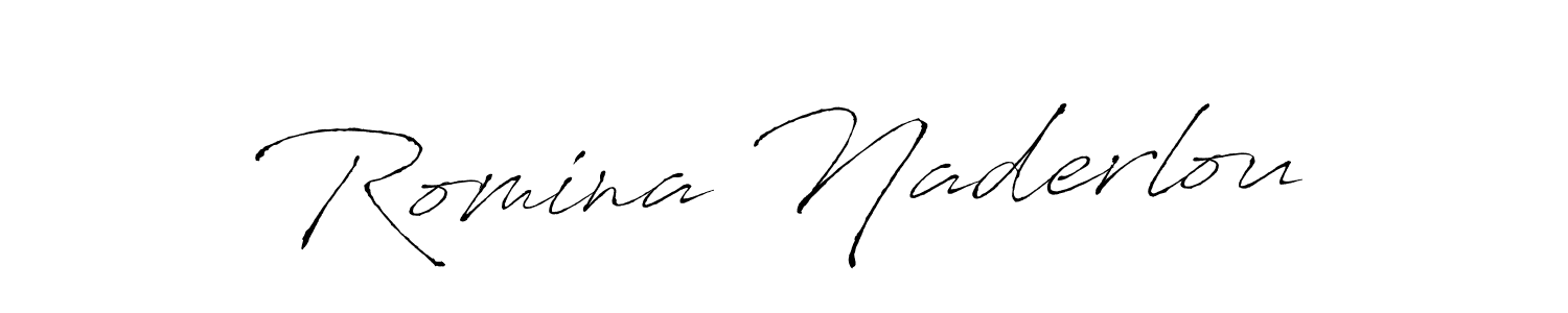 Once you've used our free online signature maker to create your best signature Antro_Vectra style, it's time to enjoy all of the benefits that Romina Naderlou name signing documents. Romina Naderlou signature style 6 images and pictures png