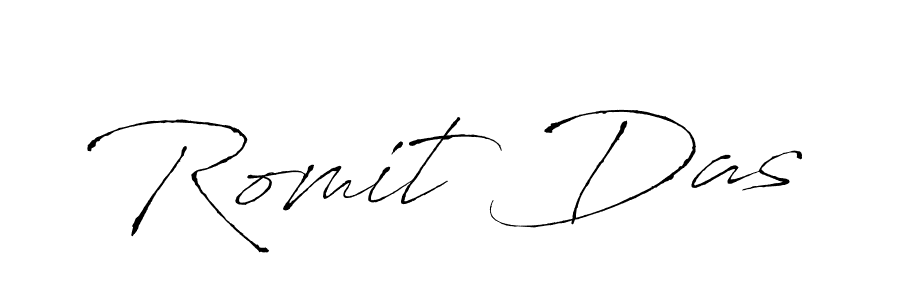 How to make Romit Das name signature. Use Antro_Vectra style for creating short signs online. This is the latest handwritten sign. Romit Das signature style 6 images and pictures png