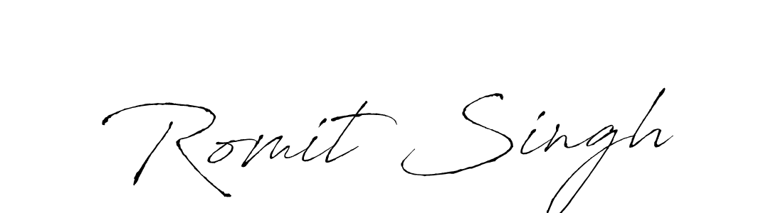 This is the best signature style for the Romit Singh name. Also you like these signature font (Antro_Vectra). Mix name signature. Romit Singh signature style 6 images and pictures png