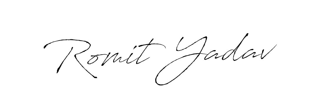 Similarly Antro_Vectra is the best handwritten signature design. Signature creator online .You can use it as an online autograph creator for name Romit Yadav. Romit Yadav signature style 6 images and pictures png