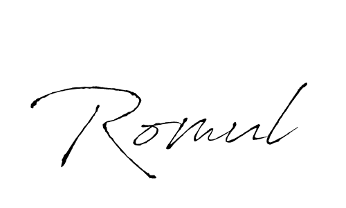 if you are searching for the best signature style for your name Romul. so please give up your signature search. here we have designed multiple signature styles  using Antro_Vectra. Romul signature style 6 images and pictures png