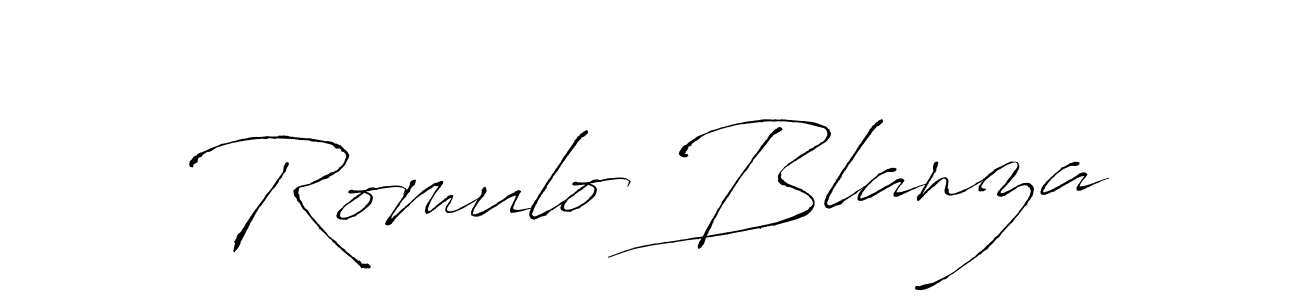 Similarly Antro_Vectra is the best handwritten signature design. Signature creator online .You can use it as an online autograph creator for name Romulo Blanza. Romulo Blanza signature style 6 images and pictures png