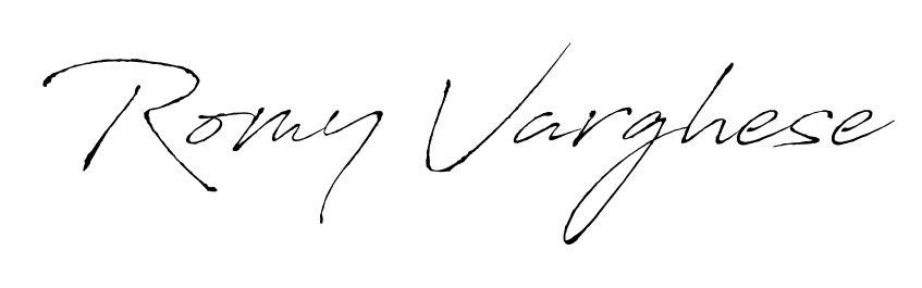 See photos of Romy Varghese official signature. Check more albums & portfolios. Read reviews & check more about Antro_Vectra font. Romy Varghese signature style 6 images and pictures png