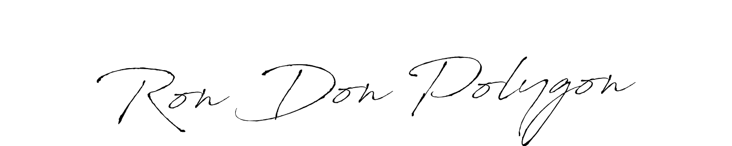 if you are searching for the best signature style for your name Ron Don Polygon. so please give up your signature search. here we have designed multiple signature styles  using Antro_Vectra. Ron Don Polygon signature style 6 images and pictures png